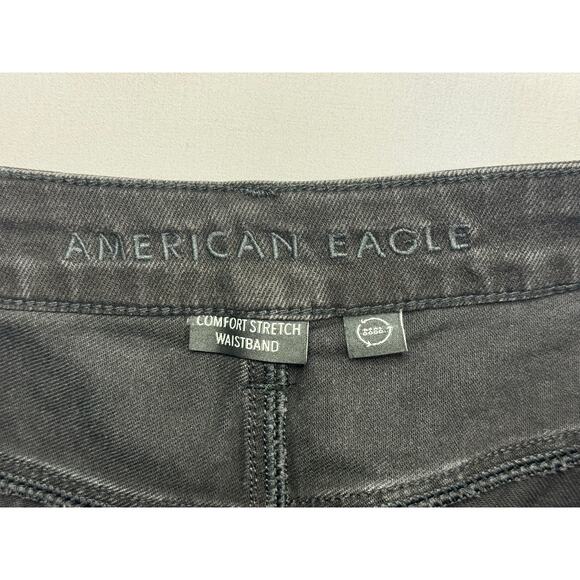 American Eagle Outfitters Charcoal Straight Leg Jeans - Picture 4 of 6